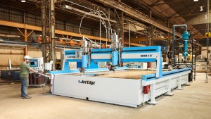 5-axis Jet Edge EDGE X-5® waterjet cutting system view